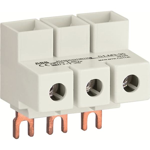 MC2A310AT6 Mini Contactor 220 ... 230 V AC - 3 NO - 0 NC - Screw Terminals image 3