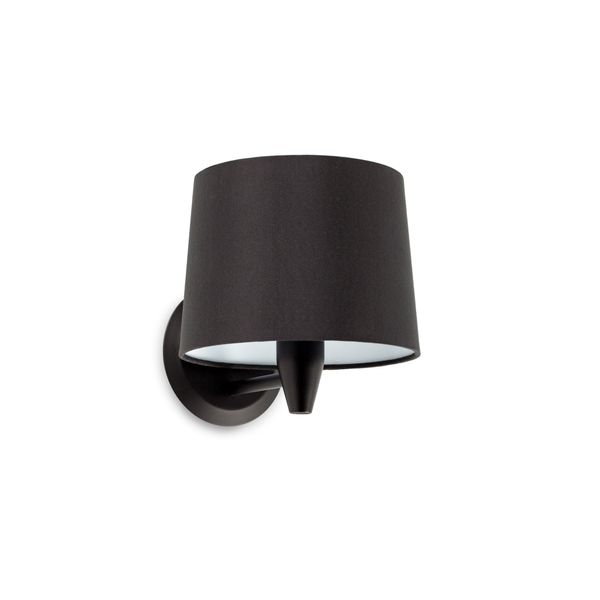 CONGA BLACK WALL LAMP E27 BLACK LAMPSHADE ø215*160 image 1