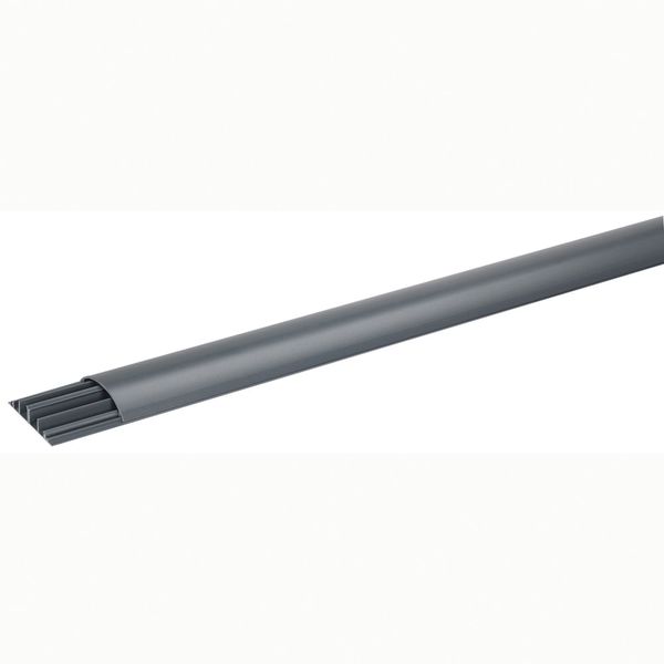 Over floor trunking - 92x20 mm cross section -4 compartments -L. 2 m -with cover image 1