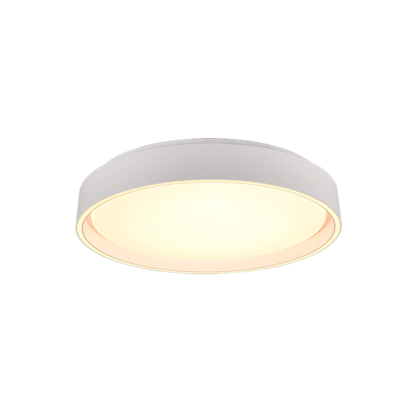 Felis LED ceiling lamp 40 cm matt white image 1