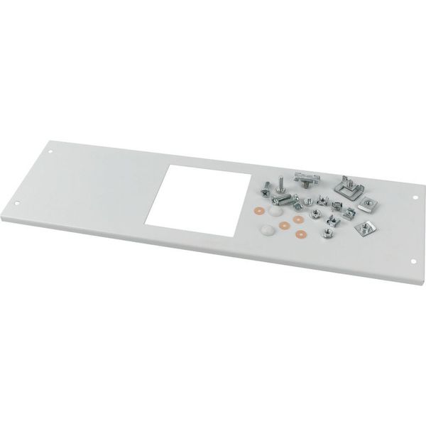 Front cover, +mounting kit, for NZM3, vertical, 3p, HxW=600x425mm, grey image 6