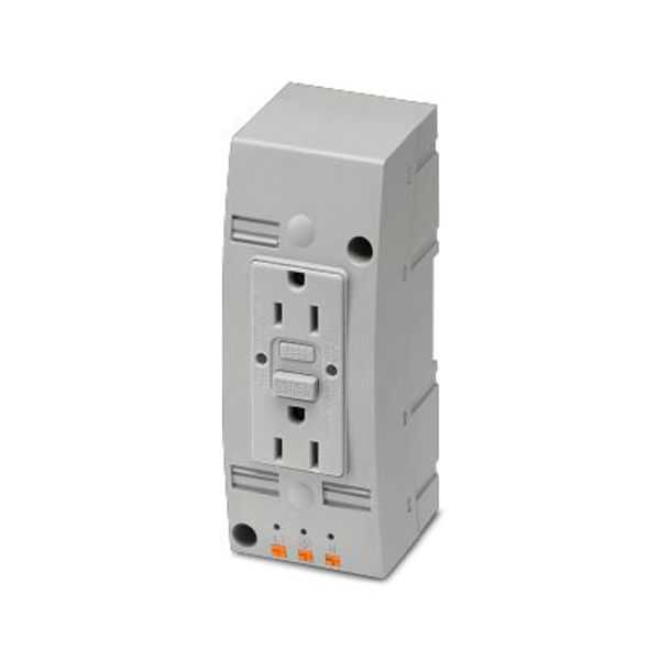 Double socket Phoenix Contact EO-AB/PT/LED/DUO/V/GFI/ 125V 15A image 1