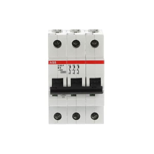 S203P-B6 Miniature Circuit Breaker - 3P - B - 6 A image 6