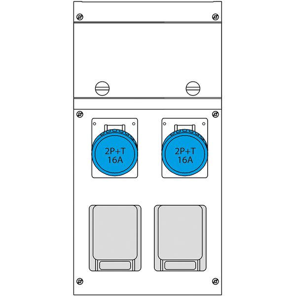 DISTRIBUTION ASSEMBLY (ACS) IP66 16A image 1