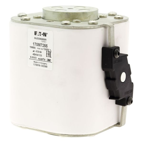 Fuse-link, high speed, 1900 A, AC 1500 V, size 4, 120 x 105 x 125 mm, aR, IEC, single indicator image 6