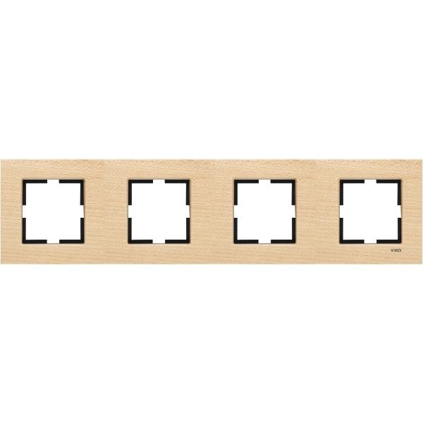 Novella Accessory Wooden - White birch Four Gang Frame image 1