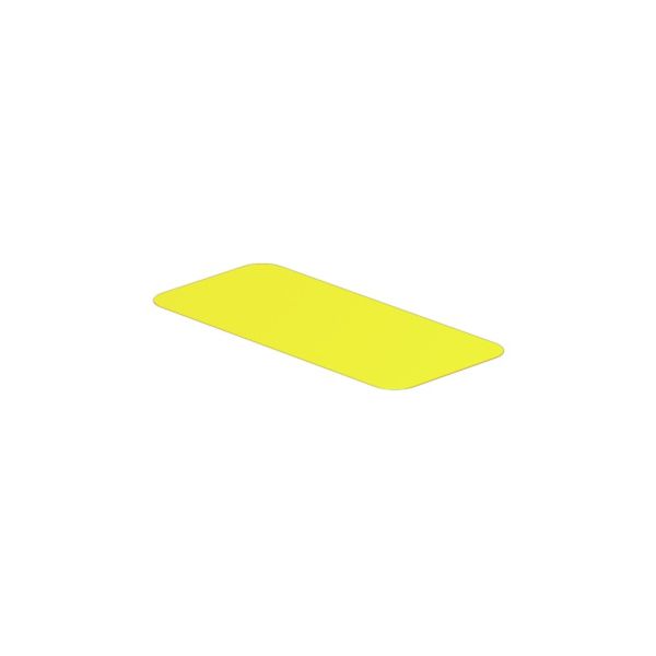 Device marking, halogen-free, Self-adhesive, 27 mm, Polyester, yellow image 1