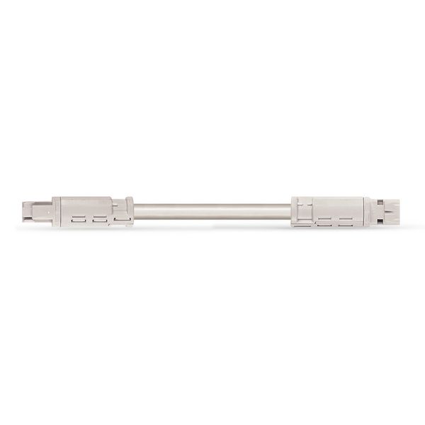 pre-assembled connecting cable;Eca;Plug/open-ended;white image 2