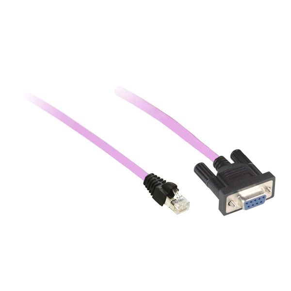 CANopen cable - 1 x RJ45 - cable 1 m image 1