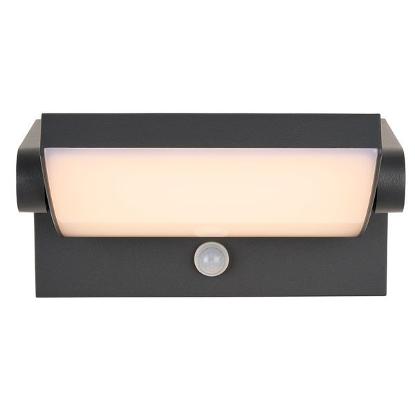 ILAS LED PIR 12,5W 750lm 3000K IP54 anthracite image 5