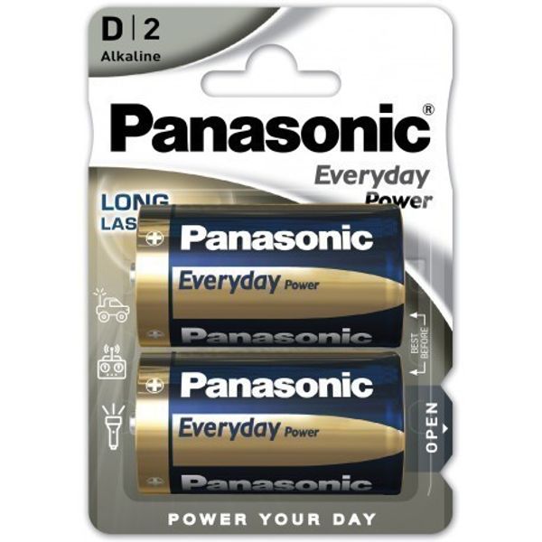 PANASONIC Everyday Power LR20 D BL2 image 1
