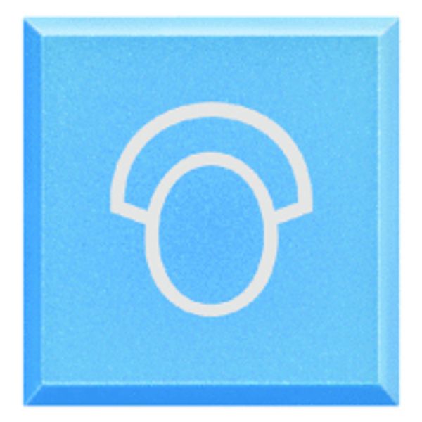 Axo Lens  blauw verpleging symbool image 1