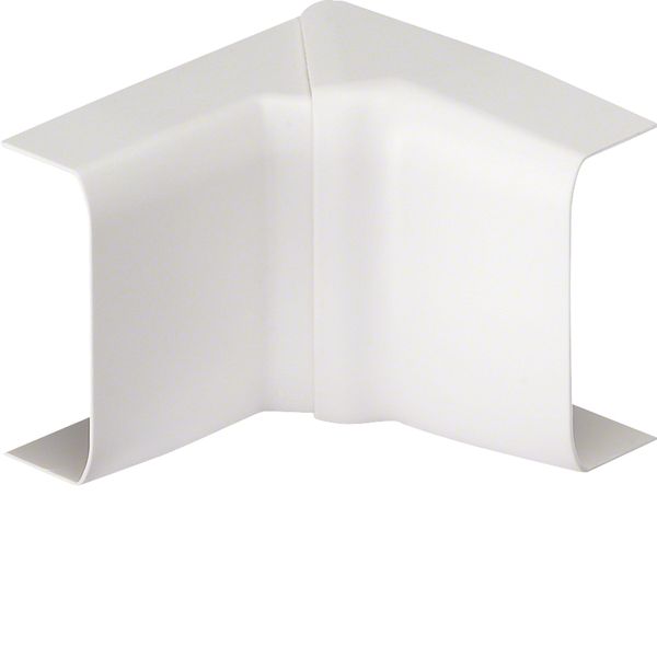 Internal corner for ATHEA trunking 12x50mm in pure white image 1