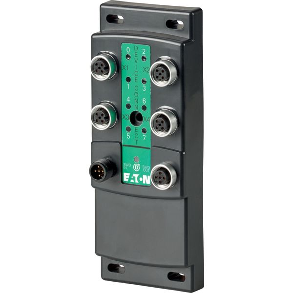 SWD Block module I/O module IP69K, 8 inputs with 24 V DC power supply, 4 M12 I/O sockets image 5