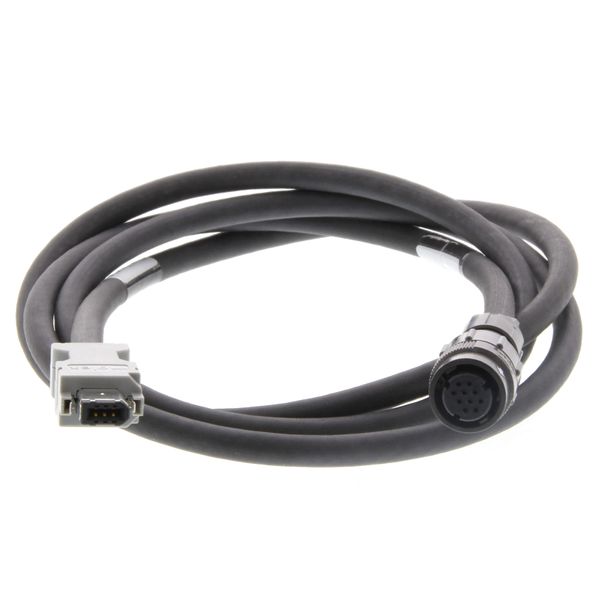 G5 series servo encoder cable, 30 m, 200 V: 1 to 1.5 kW, 400 V: 400 W image 2