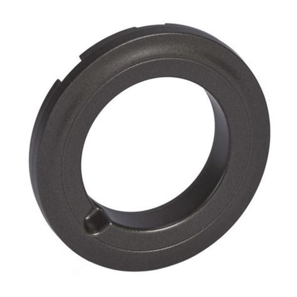 Céliane finishing trim for magnetic connection socket - graphite finish image 1