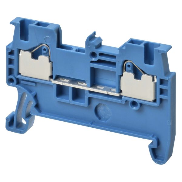 Feed-through DIN rail terminal block with push-in plus connection for image 2