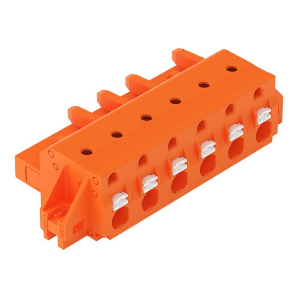 2231-706/031-000 1-conductor female connector; push-button; Push-in CAGE CLAMP® image 1
