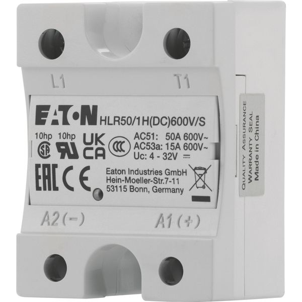 Solid-state relay, Hockey Puck, 1-phase, 50 A, 42 - 660 V, DC, high fuse protection image 19