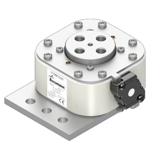 Fuse-link, high speed, 2300 A, AC 1500 V, size 4, 120 x 100 x 119 mm, aR, IEC, single indicator image 3