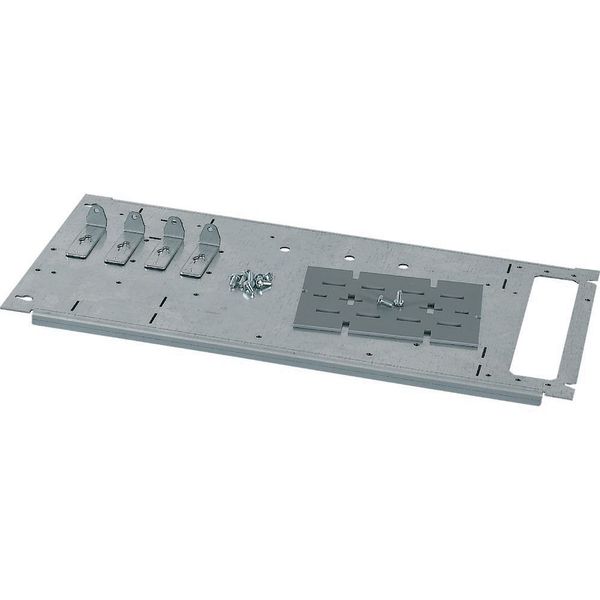 Mounting plate for  W = 600 mm, NZM3 400A, vertical image 4