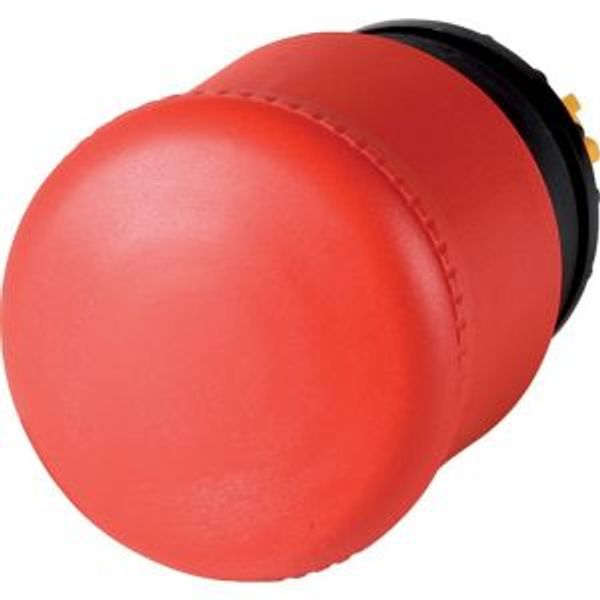 Emergency stop/emergency switching off pushbutton, RMQ-Titan, Mushroom-shaped, 38 mm, Non-illuminated, Pull-to-release function, Red, yellow, RAL 3000 image 11