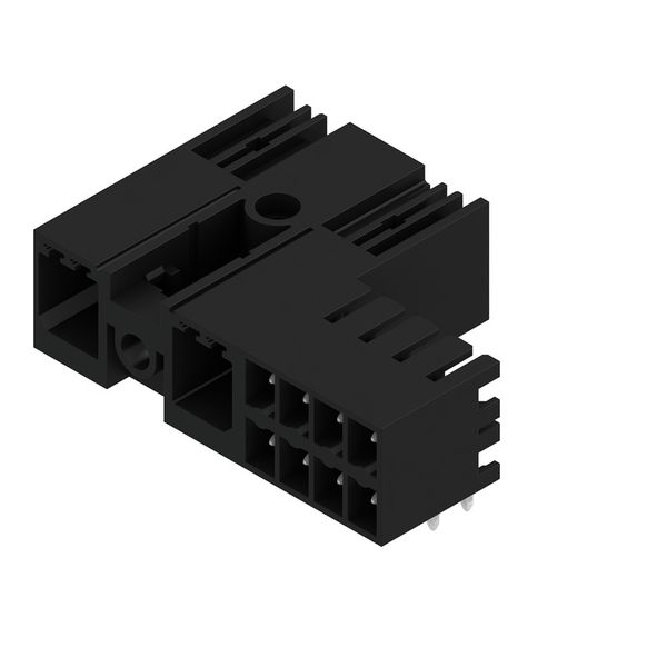 Hybrid connector (board connection), 7.62 mm, Number of poles: 2, Outg image 2