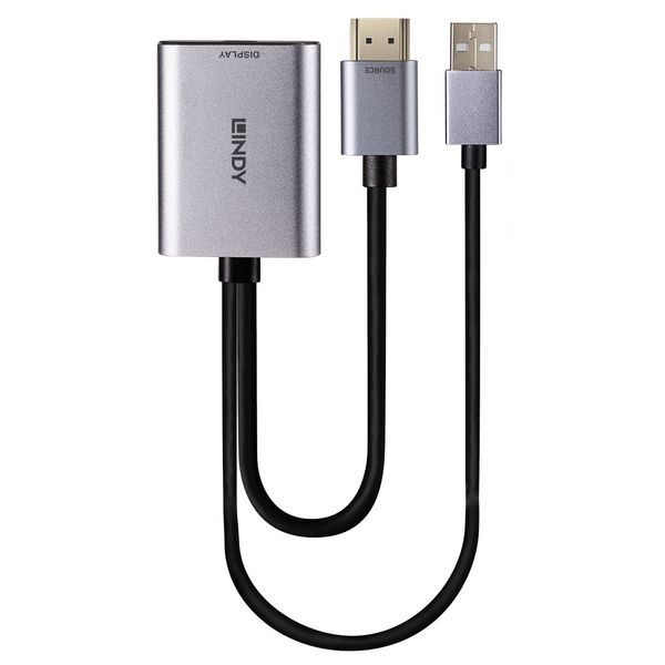 HDMI® to USB Type C Converter with USB Power Connects an HDMI source to a USB Type C equipped display image 2