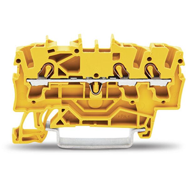 2002-1306 3-conductor through terminal block; 2.5 mm²; suitable for Ex e II applications image 2