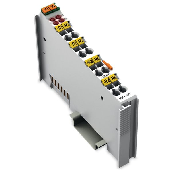 4-channel analog input For Pt100/RTD resistance sensors light gray image 1