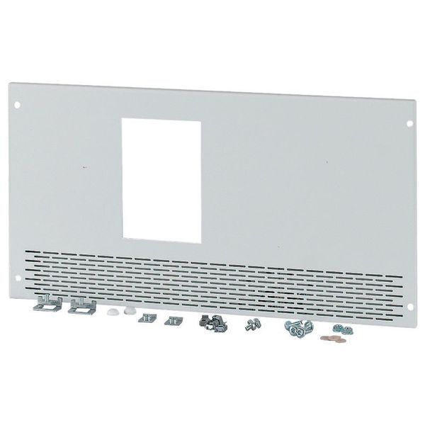 Front plate, NZM3/400A, single, fixed version, W=600mm image 4