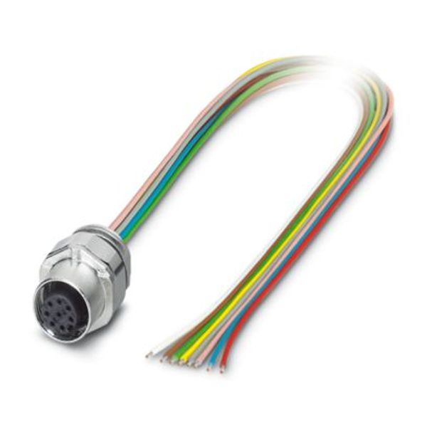 SACC-EC-FS-8CON-M16/ 1,0 SCOX - Device connector front mounting image 1