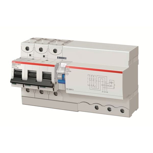 DS803S-B125/0.3A Residual Current Circuit Breaker with Overcurrent Protection image 1