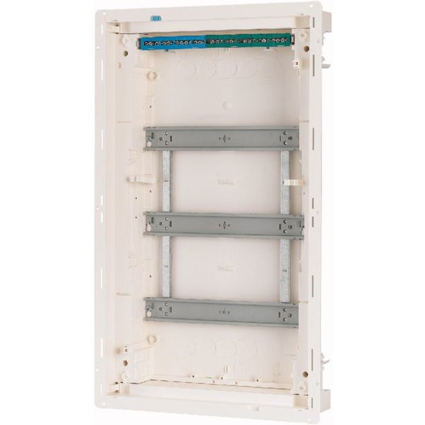Hollow wall compact distribution board, 3-rows, flush sheet steel door image 14