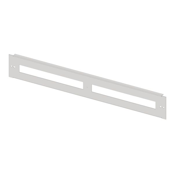 Slotted front plate 4G3K plastic, 46MW image 1