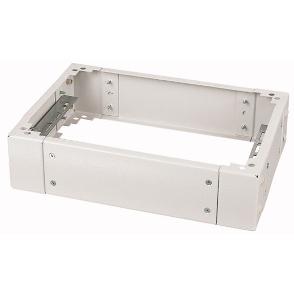 Cable marshalling box for IP30 floor standing distribution boards, HxWxD = 200 x 1000 x 300 mm,  gray image 1