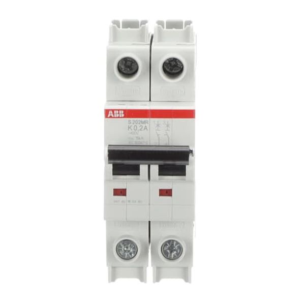 S202MR-K0.2 Miniature Circuit Breaker - 2P - K - 0.2 A image 5