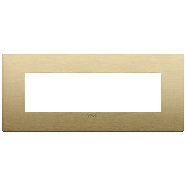 Classic plate 7M metal brushed brass image 1