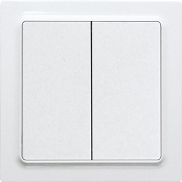 Friends of Hue wireless pushbutton in E-Design55, pure white glossy image 1