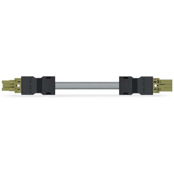 pre-assembled connecting cable Eca Plug/open-ended dark gray image 3