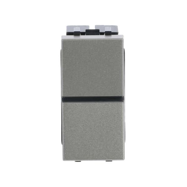 N2144.1 PL Blind control switch Silver - Zenit image 1