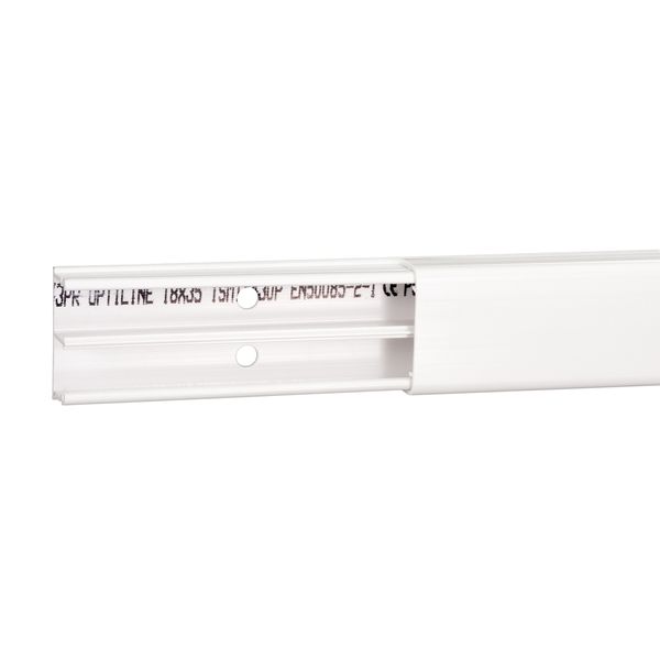 OptiLine - minitrunking - 18 x 35 mm - PC/ABS - polar white image 3