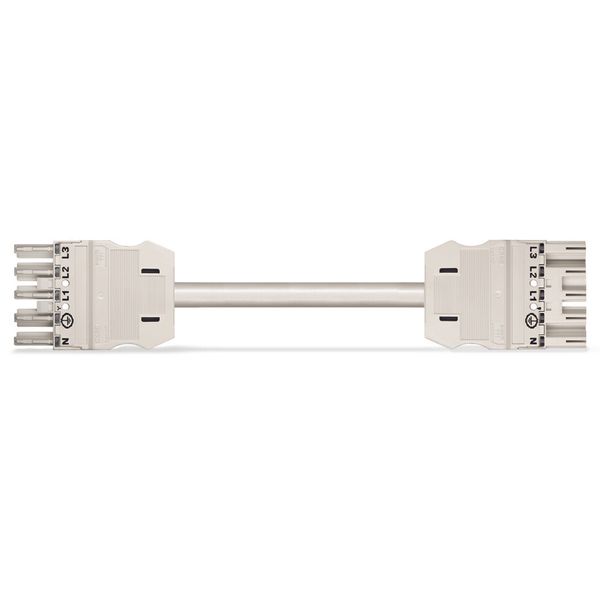 pre-assembled interconnecting cable;Eca;Socket/plug;white image 3