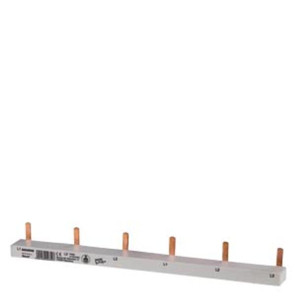 Pin busbar 3PH 10 mm2, 12 MW gray, ... image 1