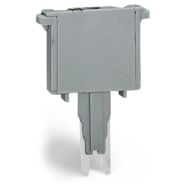 Component plug for carrier terminal blocks 2-pole gray image 3