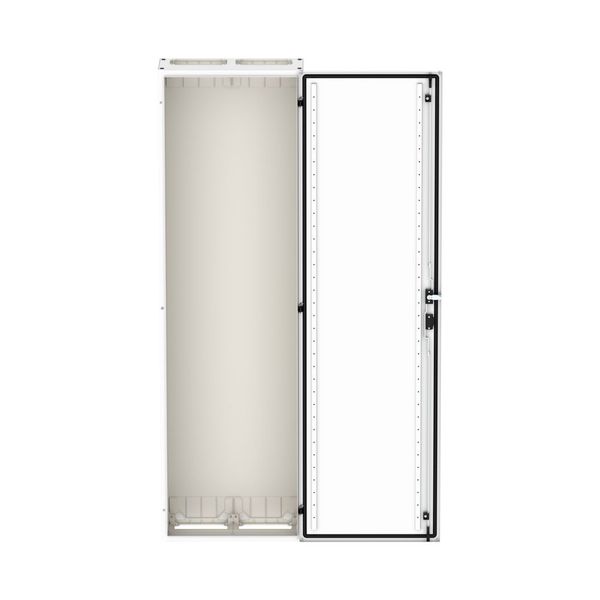 Floor-standing distribution board EMC2 empty, IP55, protection class II, HxWxD=1850x550x270mm, white (RAL 9016) image 14