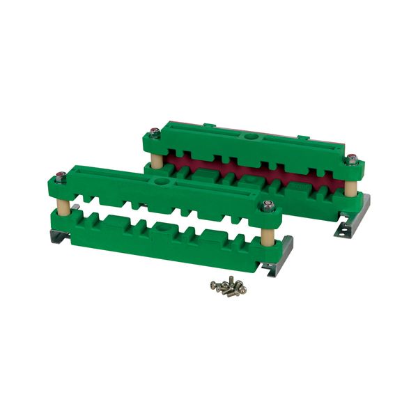 Top and bottom busbar support for XF, 2x40x10, 65kA image 2