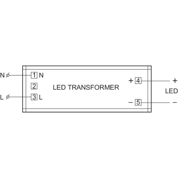 LED Transformer 60W 24VDC image 3