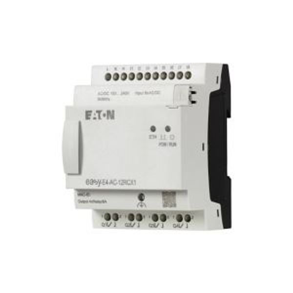 Control relays, easyE4 (expandable, Ethernet), 100 - 240 V AC, 110 - 220 V DC (cULus: 100 - 110 V DC), Inputs Digital: 8, screw terminal image 13