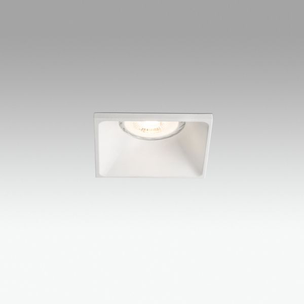 NEON WHITE RECESSED LAMP 1XGU10 SQUARE image 2